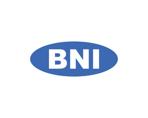 BNI logo design vector template. BNI