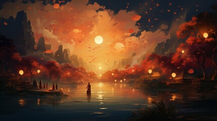 Loi Krathong Day, November 15 Generative AI