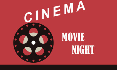 Retro cinema posters and flyers collection. Vintage movie signs layout