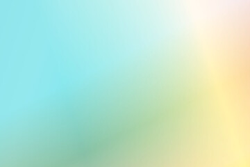 Fototapeta premium Abstract background in pastel colors. Light green, yellow vector gradient blur background. Colorful gradient abstract illustration in blur style