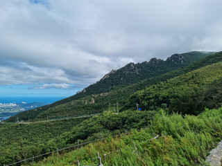 Obraz premium This is the scenery of Seorak Mountain, South Korea.