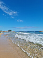 This is Sampo Beach in Gangwon-do, South Korea.