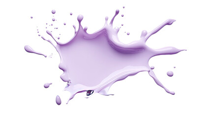 cream on transparent background