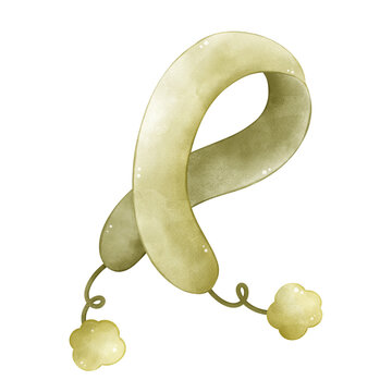 recommend clip art: Illustration of a cozy scarf