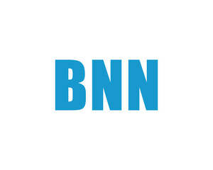 BNN Logo design vector template. BNN