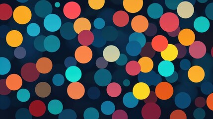 Dive into a vibrant digital world where colorful data dots blend seamlessly in a modern, textured backdrop.