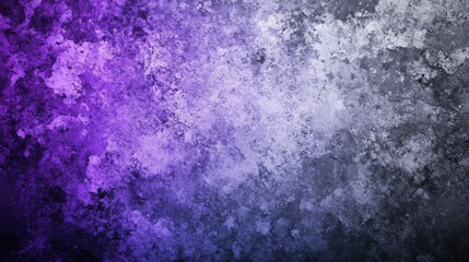 Obraz premium A mesmerizing purple blurred gradient enhances the depth of a dark background, creating a striking visual effect.