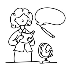 Celebrate Teachers Day With Stunning Flat Illustration that Bring a Modern Touch to Your Classroom Decor