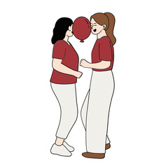 Joget balon, lomba 17 agustus