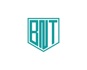 BNT logo design vector template. BNT