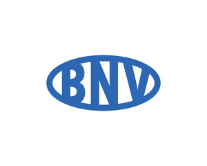 BNV Logo design vector template. BNV