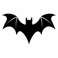 bat vector, clean clear, and simple vector illustration