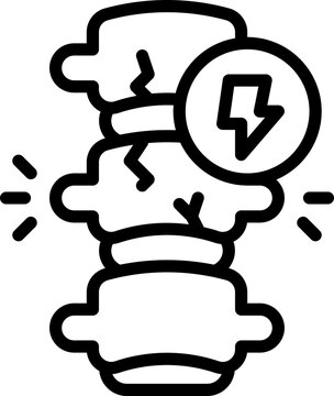recommend clip art: Spine icon