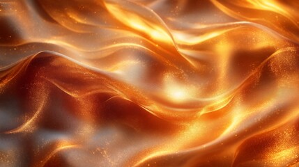 Obraz premium Abstract Gold Fabric with Shimmering Texture