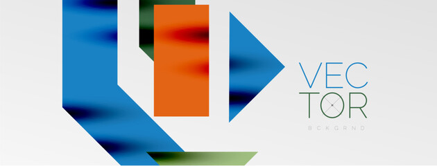 Minimal composition abstract lines and triangles background. Vector Illustration For Wallpaper, Banner, Background, Card, Book Illustration, landing page