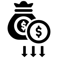 Economic Downturn Icon