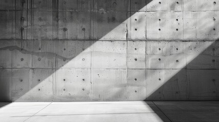 gray cement wall with natural light