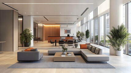 Fototapeta premium interior of modern office