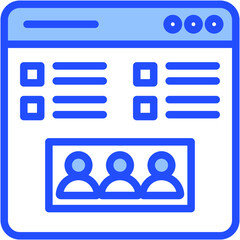 Fototapeta premium Audience Icon