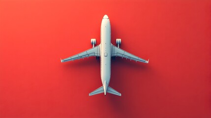 Minimalist Airplane Promoting Cheap Flights