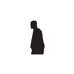 silhouette of a person