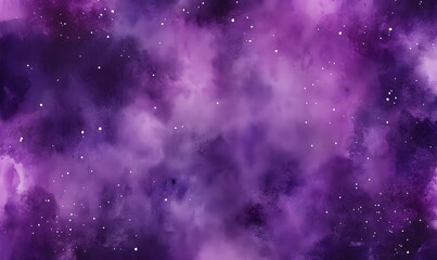 Fototapeta premium watercolor background of dark purple with white flecks