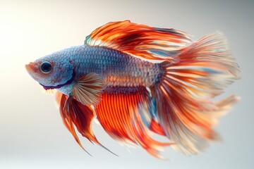 Fototapeta premium Vibrant Betta Fish