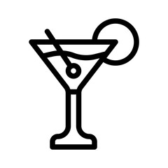 drink line icon
