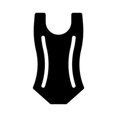 Fototapeta premium swimwear glyph icon