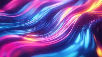 Obraz premium Vibrant Data Visualization 