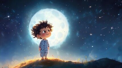Obraz premium A Child's Imagination Soars