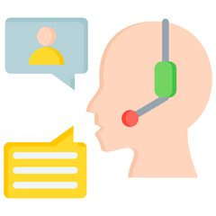 Customer Communication Icon