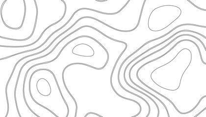 Background of the topographic map. Abstract geographic grid. Topographic map lines, contour background.