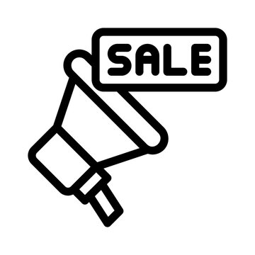 recommend clip art: announcement line icon