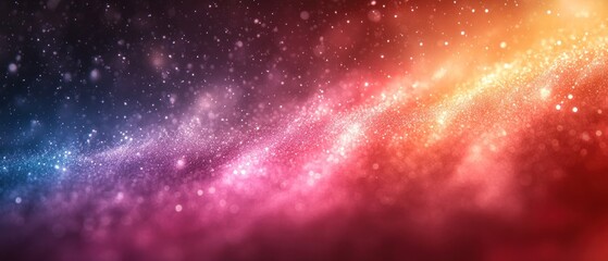 Fototapeta premium Abstract Blurred Background with Sparkling Lights and Gradient Colors