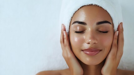 Peaceful Facial Skincare Ritual for Glowing Radiant Skin