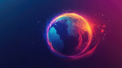 Obraz premium Colorful Sphere