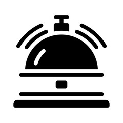 bell glyph icon