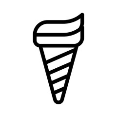 ice cream line icon
