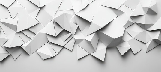 Obraz premium Abstract Mosaic Texture with Triangular Shapes.