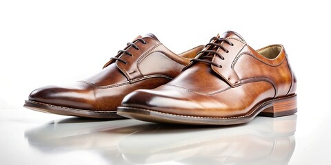 Shoe on white background with unique style