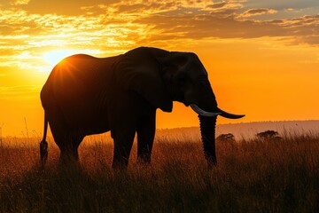 Naklejka premium Nature Photography: Consider using a high-quality photograph showcasing the beauty of nature or wildlife A stunning image of a landscape, with generative ai