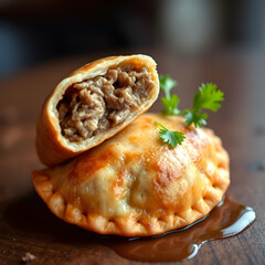 Deliciosa empanada casera: Recién hecha y lista para disfrutar