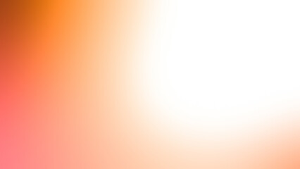shiny gradient orange white aura blurry abstract soft plain background