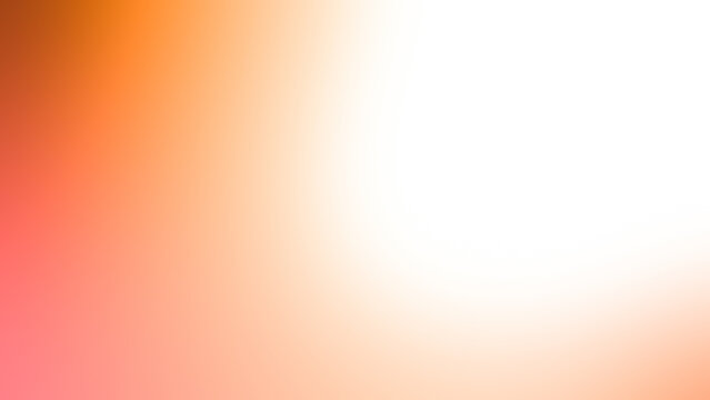 shiny gradient orange white aura blurry abstract soft plain background