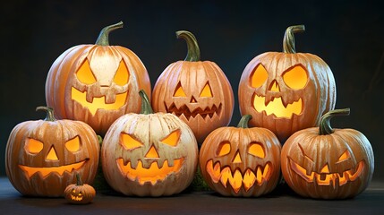 ハロウィンのジャックオーランタン