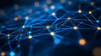 Digital network and data concept