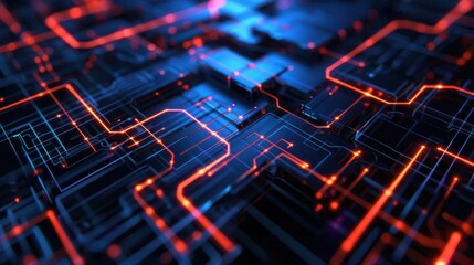 Line pattern technology background