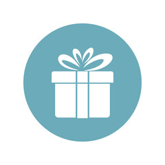 Gift box icon image design