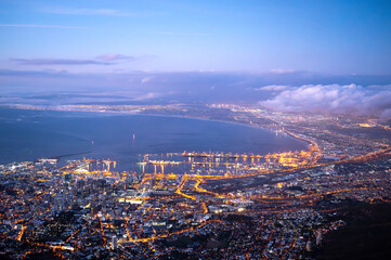 Obraz premium Cape Town at Dusk